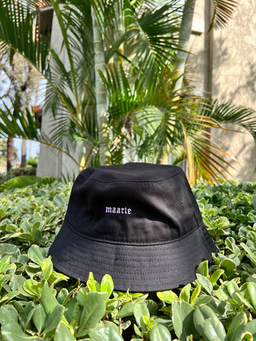 Black Maarte Bucket Hat