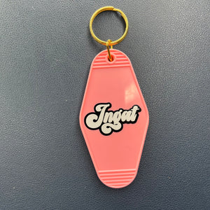Ingat Keychain (Baby Pink) | Motel Keychain